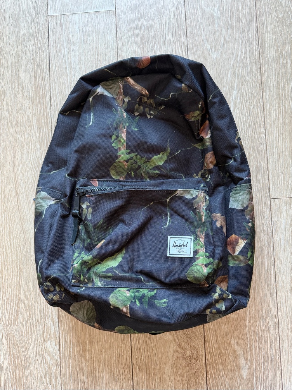 Hershel Backpack in Black Floral